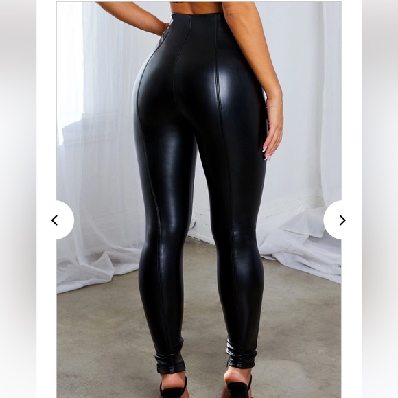 Leather pants / Pantalon en cuir - Picture 2 of 4